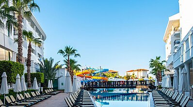 Alba Queen Hotel Havuz / Deniz