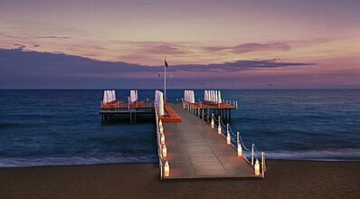 Aska Lara Resort & Spa Havuz / Deniz