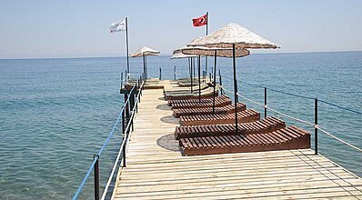 Assos Eden Beach Hotel Havuz / Deniz