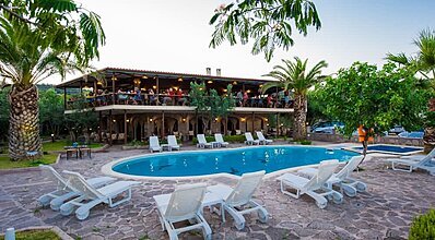 Assos Eden Beach Hotel Havuz / Deniz