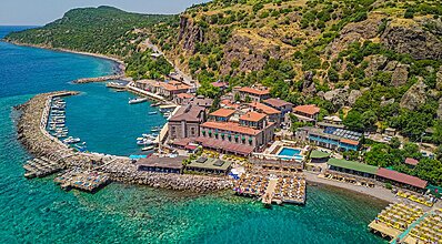 Assos Kervansaray Hotel Genel Görünüm