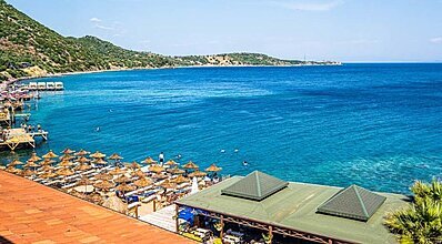 Assos Kervansaray Hotel Havuz / Deniz