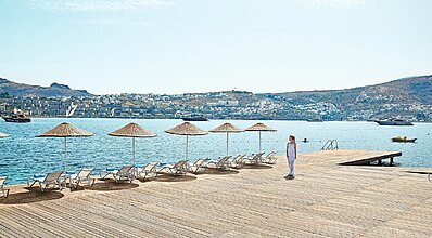 Cape Bodrum Beach Resort Havuz / Deniz