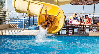 Family Belvedere Hotel Havuz / Deniz