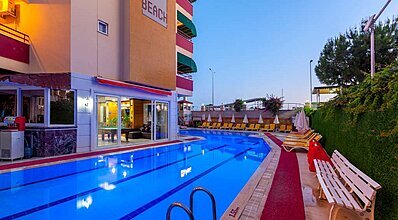 Galaxy Beach Hotel Havuz / Deniz