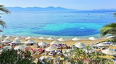 Grand Blue Sky Hotel Havuz / Deniz