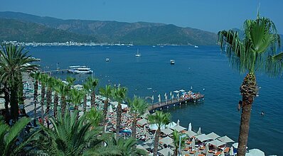 Marmaris Begonville Beach Hotel Havuz / Deniz