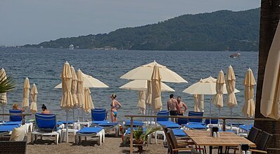 Marmaris Begonville Beach Hotel Havuz / Deniz