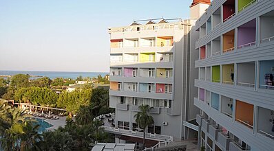 Meridia Beach Hotel Genel Görünüm