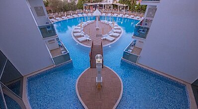 Ocean Blue High Class Hotel Havuz / Deniz