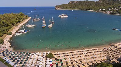 Özkaymak Marina Hotel Havuz / Deniz