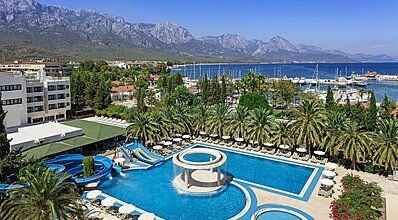 Özkaymak Marina Hotel Havuz / Deniz