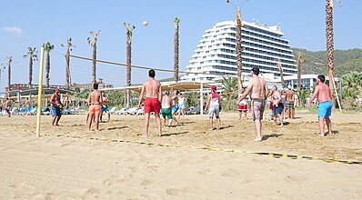 Palm Wings Ephesus Beach Resort Havuz / Deniz