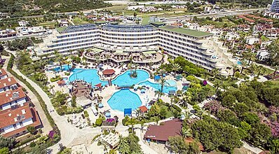 Pemar Beach Resort Hotel Havuz / Deniz