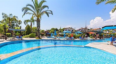 Pemar Beach Resort Hotel Havuz / Deniz