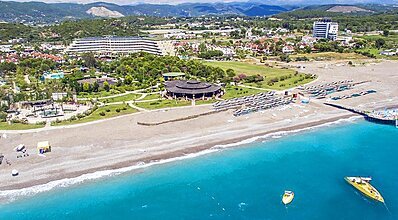 Pemar Beach Resort Hotel Havuz / Deniz