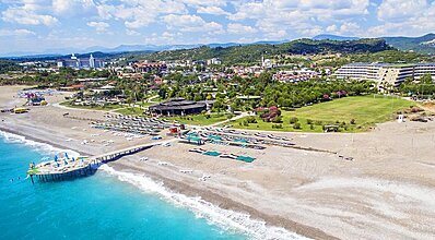 Pemar Beach Resort Hotel Havuz / Deniz