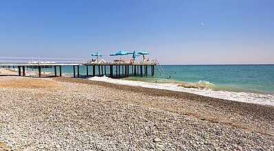 Pemar Beach Resort Hotel Havuz / Deniz