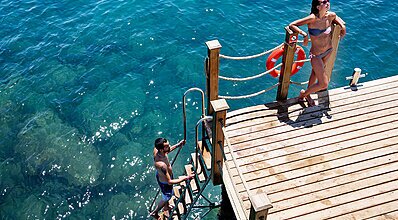 Saphir Hotel & Villas Havuz / Deniz