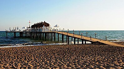 Saturn Palace Resort Hotel Havuz / Deniz