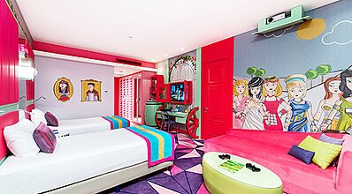 The Land of Legends Kingdom Otel Oda