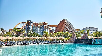 The Land of Legends Kingdom Otel Havuz / Deniz