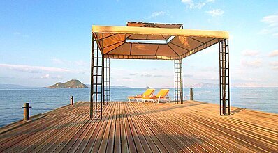 Yasmin Bodrum Resort Havuz / Deniz