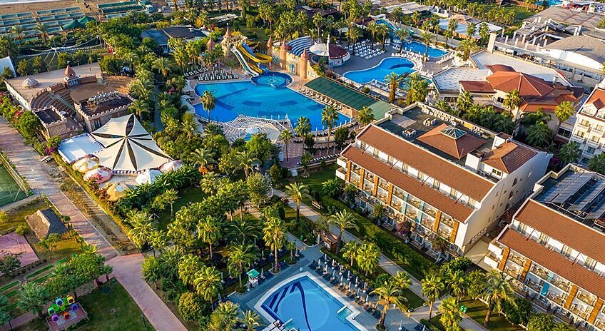 Belek beach resort hotel карта отеля